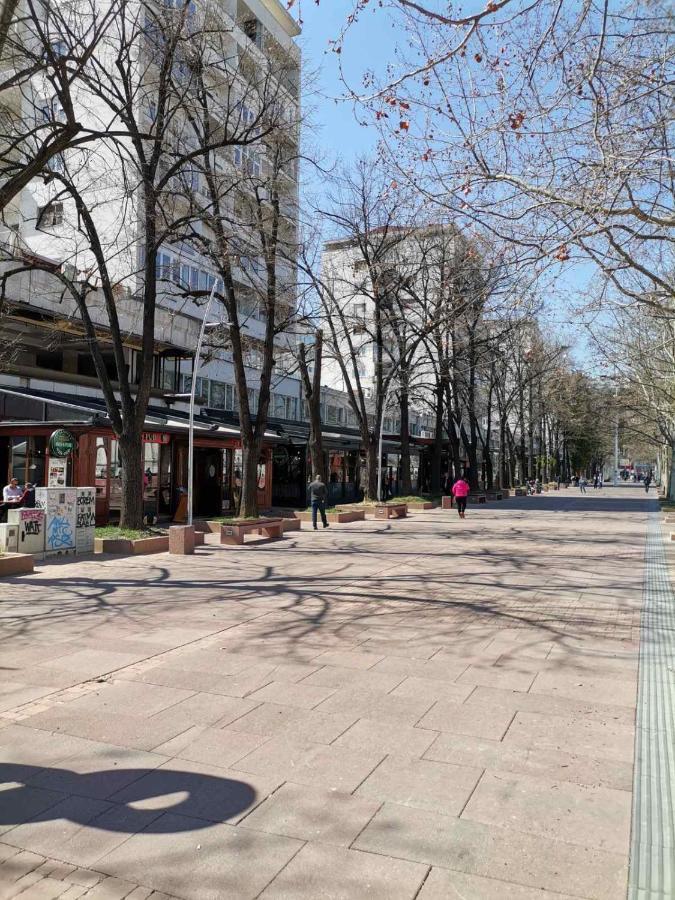 Calla 5 Apartment - Main Square, In The City Shopping Center - Parking Slot With Security And Video Camera Üsküp Dış mekan fotoğraf